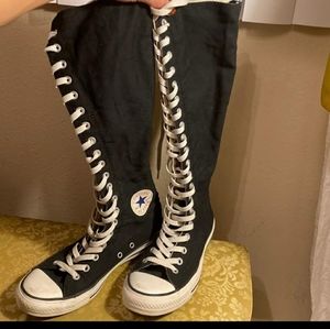 Rare knee high converse